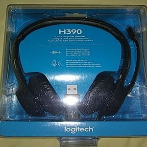 NWT H390 USB Computer Headset